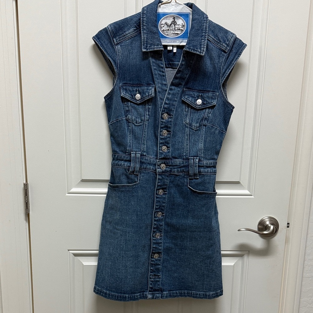 PAIGE Blue Denim Dress